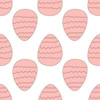 easter egg pattern hunting spring pattern textile vector
