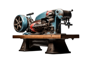 AI generated Bench Grinder On Transparent Background. AI png