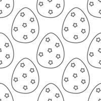 easter egg pattern hunting spring pattern textile vector