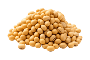 AI generated Soybeans on a Transparent Background. AI png