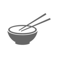 Noodles icon logo vector