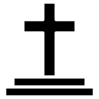 cross glyph icon vector