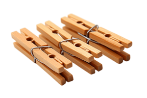 AI generated Clothespin with a Transparent Background. AI png