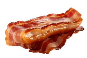 AI generated Bacon with Transparent Background. AI png