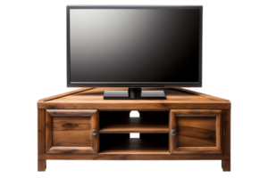 AI generated TV Stand with Transparent Background. AI png