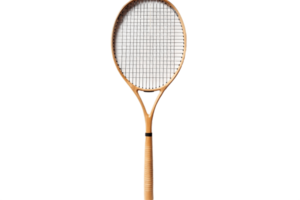 ai genererad badminton racketen med transparent bakgrund. ai png