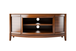 AI generated TV Stand with Transparent Background. AI png