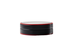 AI generated Hockey Puck with Transparent Background. AI png