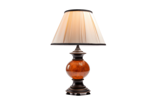 ai generiert Lampe mit transparent Hintergrund. ai png