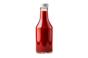 ai generato ketchup bottiglia con trasparente sfondo. ai png