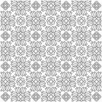 Line pattern design. Black and white vector illustrations. Coloring page