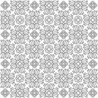 Line pattern design. Black and white vector illustrations. Coloring page