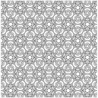 Line pattern design. Black and white vector illustrations. Coloring page