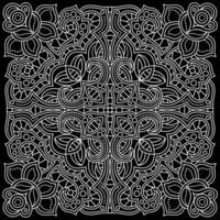 Line pattern design. Black and white vector illustrations. Coloring page
