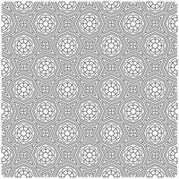 Line pattern design. Black and white vector illustrations. Coloring page