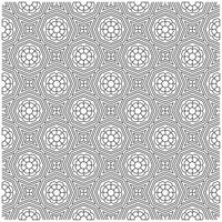 Line pattern design. Black and white vector illustrations. Coloring page