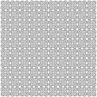Line pattern design. Black and white vector illustrations. Coloring page