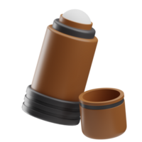 office stationery Glue Stick illustration 3d png