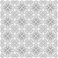 Line pattern design. Black and white vector illustrations. Coloring page
