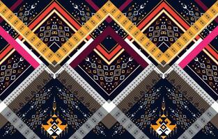 Oriental ethnic pattern traditional. Design for background,carpet,wallpaper, clothing,wrapping,fabric,Vector illustration. vector