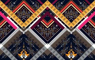 Oriental ethnic pattern traditional. Design for background,carpet,wallpaper, clothing,wrapping,fabric,Vector illustration. vector