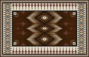 alfombra étnico ikat modelo Arte. geométrico étnico ikat sin costura modelo en tribal. mexicano estilo. diseño para fondo, fondo de pantalla, ilustración, vector