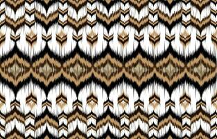 Tribal vector ornament. Seamless African pattern. Ethnic carpet with chevrons.  Aztec style. Geometric mosaic on the tile, majolica. Ancient interior.  Modern rug. Geo print on textile. Kente Cloth.