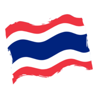 thailand flagga med textur png