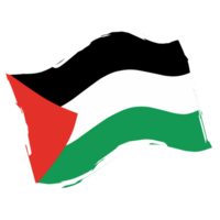 illustration du drapeau de la palestine png