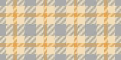 Choose check texture background, britain fabric textile seamless. Trendy vector pattern plaid tartan in light and dark gray colors.