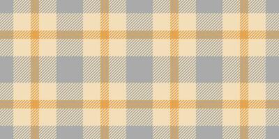 Choose check texture background, britain fabric textile seamless. Trendy vector pattern plaid tartan in light and dark gray colors.