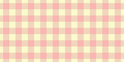 Vintage vector background fabric, autumn tartan plaid pattern. Purity seamless texture check textile in lemon chiffon and light colors.