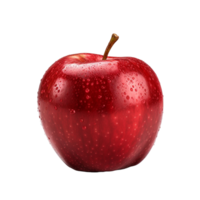 AI generated Apple isolated on transparent background png