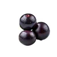 AI generated Acai berry isolated on transparent background png