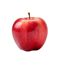 ai generiert Apfel isoliert auf transparent Hintergrund png