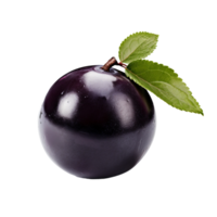 AI generated Acai berry isolated on transparent background png