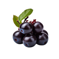 AI generated Acai berry isolated on transparent background png