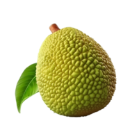 ai generado anona Fruta aislado en transparente antecedentes png