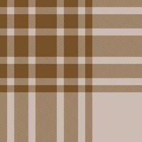 Plaid check pattern. Seamless fabric texture. Tartan textile print. vector