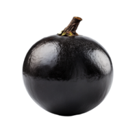 AI generated Black sapote isolated on transparent background png