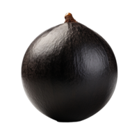 AI generated Black sapote isolated on transparent background png
