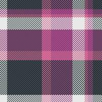 Fabric pattern textile of background vector plaid with a tartan check texture seamless.
