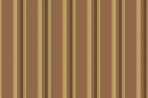 Seamless vertical background of stripe textile fabric with a vector lines texture pattern.