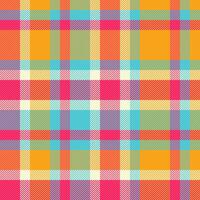 Jpg texture seamless tartan, curve plaid fabric background. Romantic check textile pattern vector in bright and cyan colors.