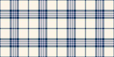 Tribal fabric pattern textile, france tartan vector texture. Conceptual plaid check background seamless in pastel and old lace colors.