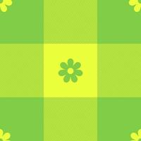 Spring gingham pattern, seamless checked plaids. Pastel vichy background for tablecloth, napkin, dress, Easter holiday textile design. vector