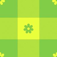 Spring gingham pattern, seamless checked plaids. Pastel vichy background for tablecloth, napkin, dress, Easter holiday textile design. vector