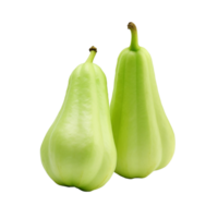 ai gegenereerd chayote geïsoleerd Aan transparant achtergrond png