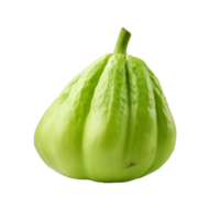 ai generiert Chayote isoliert auf transparent Hintergrund png