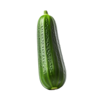 AI generated Cucumber isolated on transparent background png
